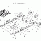 600 IQ RACER/INTL - S12MX6JSA/JEA Подвеска задняя