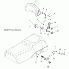 600 WIDETRAK IQ/INTL - S12PU6NSL/NEL Body, backrest and grabhandles