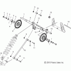 800 RMK 155/ES/INTL - S12CM8GSA/GSL/GEA Реактивная штанга задняя