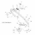 600 WIDETRAK IQ/INTL - S12PU6NSL/NEL Steering, steering post asm. and steering hoop