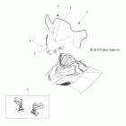 600 IQ LXT - S12PT6HSL/HEL Ветровое стекло и зеркала