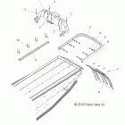 550 SHIFT 136/ES/CND ES/CND ES INTL - S12PR5BSA/BSL/PS5BSL/BEL Body, rear bumper, snowflap, and taillight housing