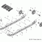 800 SWITCHBACK PRO-R/ES/SC/SP/INTL ALL OPTIONS- S12BS8/BC8 Подвеска задняя и трак