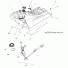 600 SWITCHBACK/ES - S11PS6HSA/HSL Топливный бак