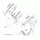 800 PRO RMK 155/163/ES/INTL ALL OPTIONS - S11CG8/CH8 Крылья и боковые панели