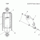 550 TOURING/INTL - S11PT5BSL/BEL Suspension, shock, front track (7043715)