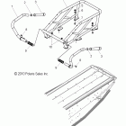 550 TOURING/INTL - S11PT5BSL/BEL Chassis, rack and passenger hand hold