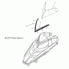 800 PRO RMK 155/163/ES/INTL ALL OPTIONS - S11CG8/CH8 Стекло ветровое