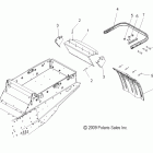 600 IQ LXT/INTL - S11PT6HSL/HEL Body, rear bumper, hitch, and snow flap