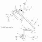 600 WIDETRAK IQ/INTL - S11PU6MSL/MEL Steering, steering post asm. and steering hoop