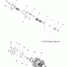 600 RMK/144/155/ES/INTL - S11PK6HSA/HSL/HEA/PM6HSA/HSL Приводной вал и промежуточный