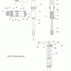 600 RUSH PRO-R/ES/RETRO ALL OPTIONS - S11BP6/BE6 Suspension, shock, rear