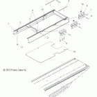 600 WIDETRAK IQ/INTL - S11PU6MSL/MEL Body, seat riser asm.