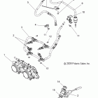 600 IQ LXT/INTL - S11PT6HSL/HEL Корпус дроссельной заслонки и трубопровод