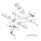 800 PRO RMK 155/163/ES/INTL ALL OPTIONS - S11CG8/CH8 Реактивная штанга передняя