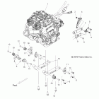 800 PRO RMK 155/163/ES/INTL ALL OPTIONS - S11CG8/CH8 Крепление двигателя