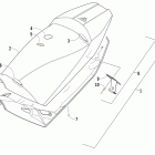 F 1100 SP LTD Сидение