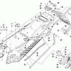 F 1100 SP LTD Тунель ,задний бампер и брызговик