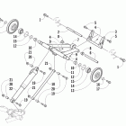 M 800 SP Задняя подвеска , задний рычаг