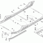 M 800 Рельс скольжения и гусеница