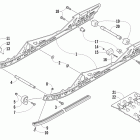 F 1100 SP Рельс скольжения и гусеница