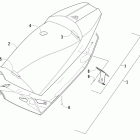 F 1100 SP Сидение