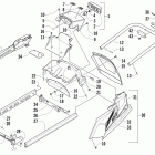 TZ1 Задний бампер, багажник, брызговик и задний фонарь  (too...