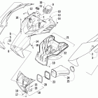 M 800 SP Капот и воздуховоды