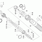 Sno Pro 500 Передний амортизатор