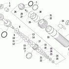 XF 800 LXR Задняя подвеска ,задний амортизатор