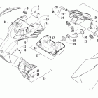 F 1100 SP Капот и воздуховоды