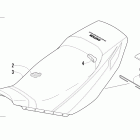 Sno Pro 500 Сидение