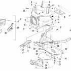 F 1100 SP Передний бампер и рама