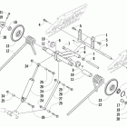F 1100 SP Задняя подвеска , задний рычаг