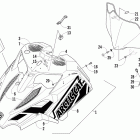 Sno Pro 500 Капот и ветровое стекло