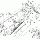 F 1100 SP Тунель ,задний бампер и брызговик