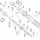 M 800 Задняя подвеска ,задний амортизатор