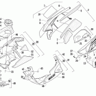 F 800 SP Поддон и обтекатели