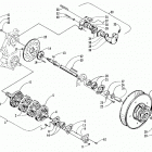 ZRT 800 - GREEN Вал приводной трака и тормоза
