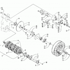 BEARCAT WT Вал приводной трака и тормоза