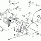 ZR 440 SNO-PRO Консоли, переключатели, электропроводка в сборе