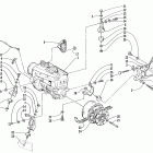 Panther 340 Опора двигателя и вариатор