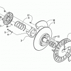 ZR 440 SNO-PRO Привод сцепления