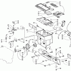 Jag 340 DLX Carburetor, fuel pump, and air silencer assembly