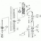 Z 440 SNO-PRO Передний амортизатор