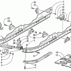 ZR 600 LE - BLACK Рельс скольжения и гусеница