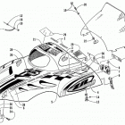 ZR 500 EFI LE - BLACK Капот и ветровое стекло