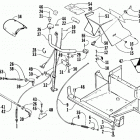 KITTY CAT Steering, front frame, and console