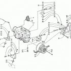 Z 440 Опора двигателя и вариатор