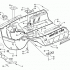 ZR 440 SNO-PRO Обтекатель и передний бампер